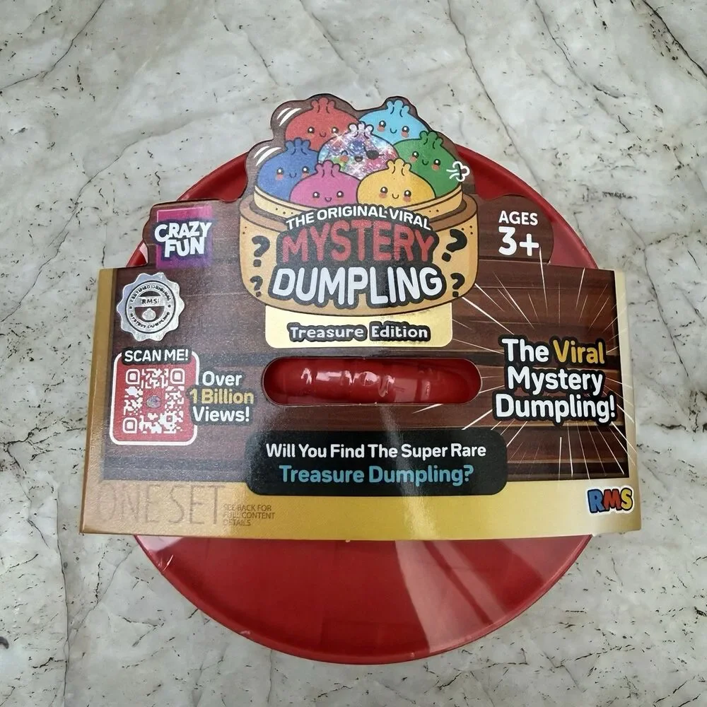 LOT of 2 RMS Mystery Dumpling TREASURE EDITION NEW RARE HTF Viral Squishy Sealed